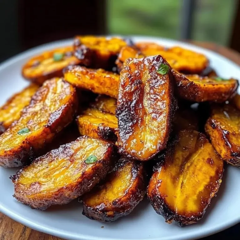 baked plantains