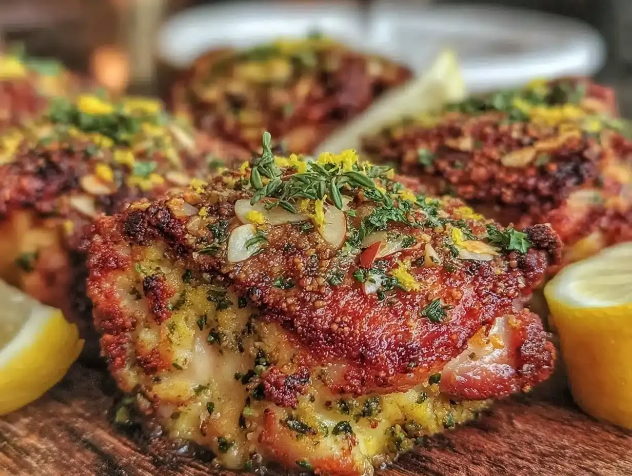 crispy baked chicken thighs