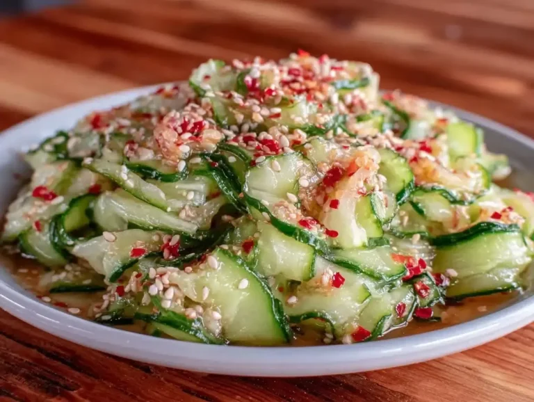 cucumber ribbon salad