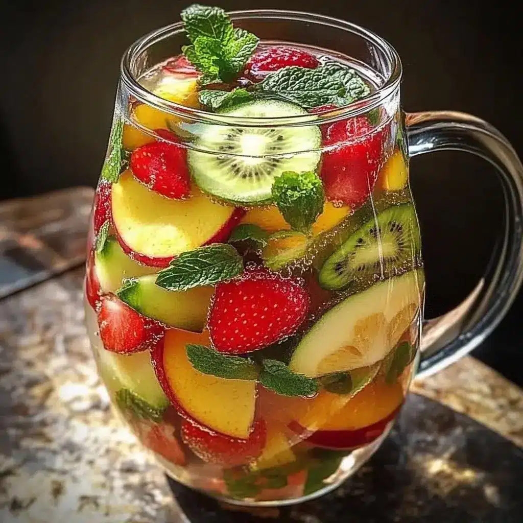 fruit infused water