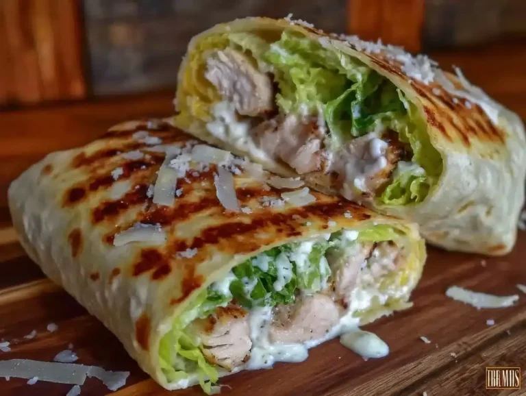 grilled chicken Caesar wrap