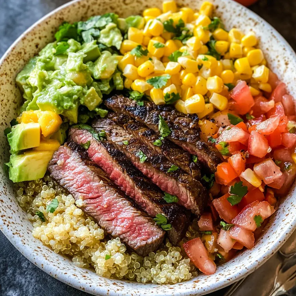 grilled steak burrito bowls