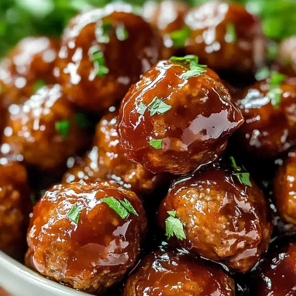 honey bbq crockpot meatballs