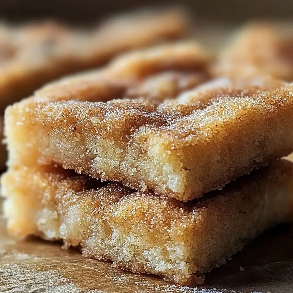 honey cinnamon blondies