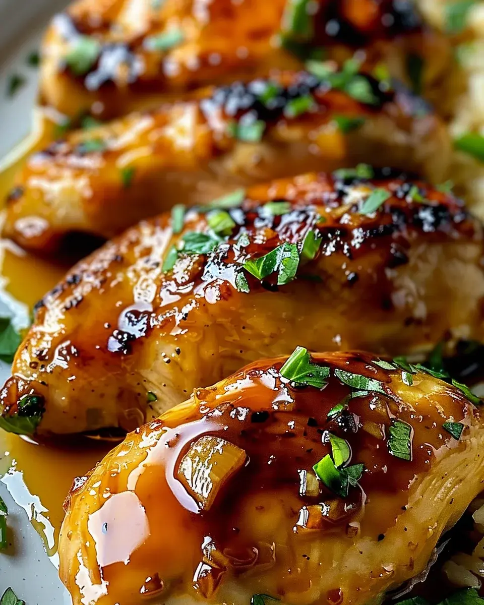 honey garlic chicken breasts