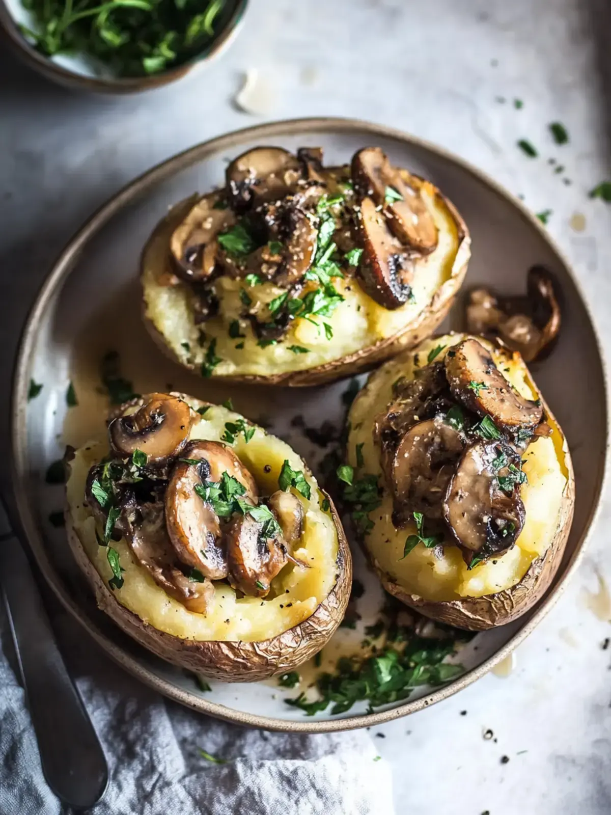 stuffed baked potatoes