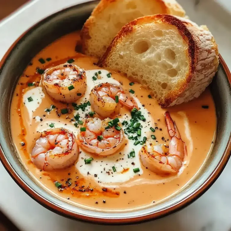 velvety shrimp bisque